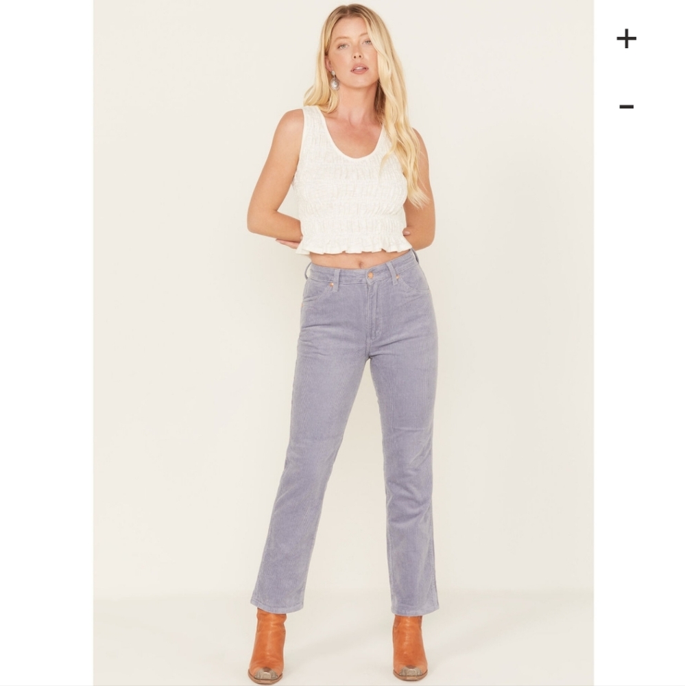 Wild West 603 High Rise Straight Pants